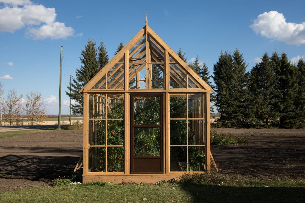 Cedar Glass Greenhouse