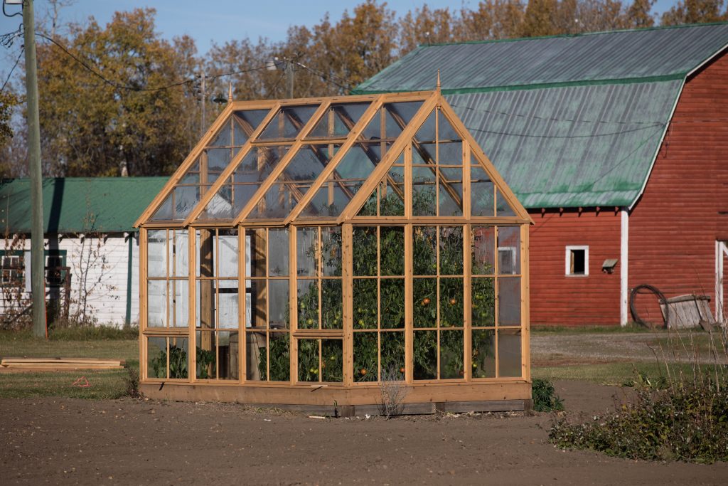 Cedar Glass Greenhouse